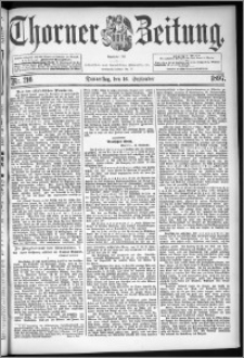 Thorner Zeitung 1897, Nr. 216