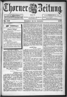 Thorner Zeitung 1897, Nr. 224