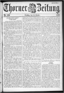 Thorner Zeitung 1897, Nr. 250