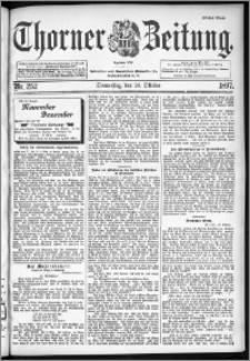 Thorner Zeitung 1897, Nr. 252 Erstes Blatt