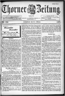 Thorner Zeitung 1897, Nr. 254 Erstes Blatt