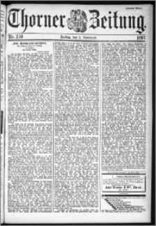 Thorner Zeitung 1897, Nr. 259 Zweites Blatt