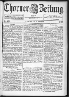 Thorner Zeitung 1897, Nr. 264