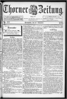 Thorner Zeitung 1897, Nr. 277