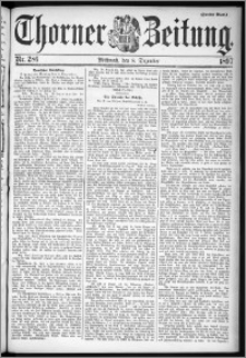 Thorner Zeitung 1897, Nr. 286 Zweites Blatt