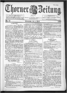 Thorner Zeitung 1898, Nr. 78 Erstes Blatt