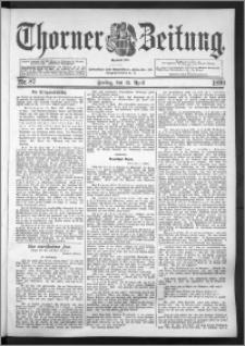 Thorner Zeitung 1898, Nr. 87