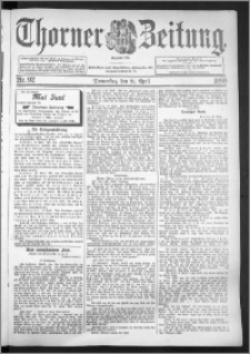 Thorner Zeitung 1898, Nr. 92