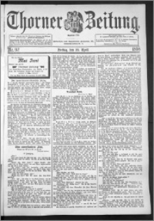 Thorner Zeitung 1898, Nr. 93