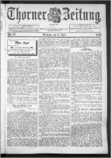 Thorner Zeitung 1898, Nr. 97