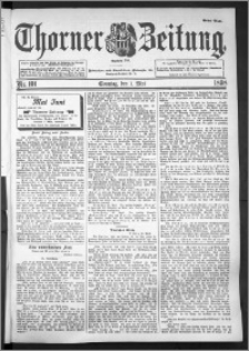 Thorner Zeitung 1898, Nr. 101 Erstes Blatt