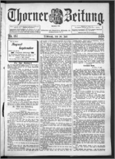 Thorner Zeitung 1898, Nr. 167