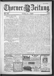 Thorner Zeitung 1898, Nr. 183 Zweites Blatt