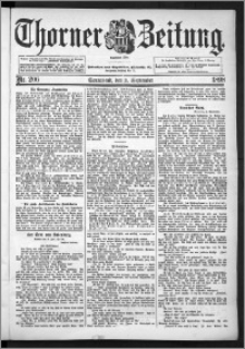 Thorner Zeitung 1898, Nr. 206