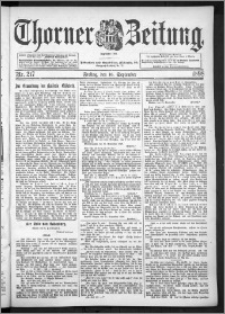 Thorner Zeitung 1898, Nr. 217