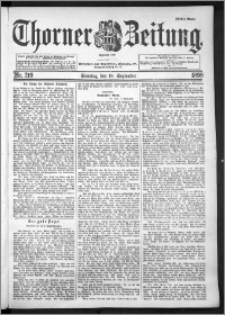 Thorner Zeitung 1898, Nr. 219 Erstes Blatt