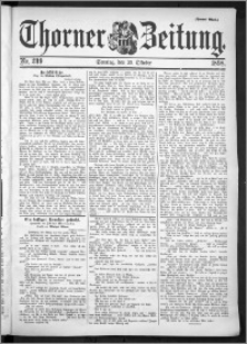 Thorner Zeitung 1898, Nr. 249 Drittes Blatt