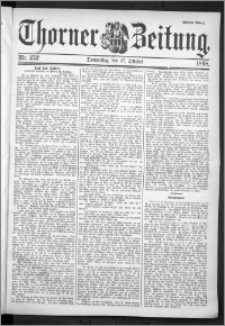 Thorner Zeitung 1898, Nr. 252 Zweites Blatt