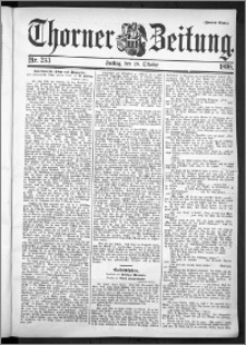 Thorner Zeitung 1898, Nr. 253 Zweites Blatt