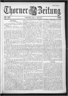 Thorner Zeitung 1898, Nr. 258 Zweites Blatt