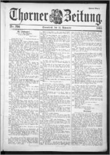 Thorner Zeitung 1898, Nr. 266 Zweites Blatt