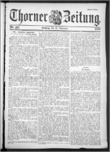 Thorner Zeitung 1898, Nr. 267 Zweites Blatt