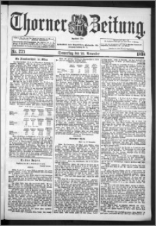 Thorner Zeitung 1898, Nr. 275