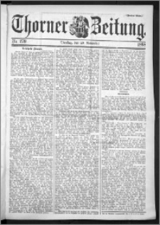 Thorner Zeitung 1898, Nr. 279 Zweites Blatt