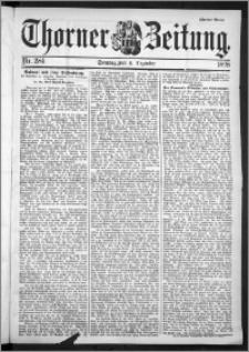 Thorner Zeitung 1898, Nr. 284 Zweites Blatt