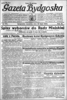 Gazeta Bydgoska 1925.07.30 R.4 nr 173