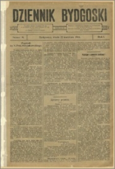 Dziennik Bydgoski, 1908.04.22, R.1, nr 91