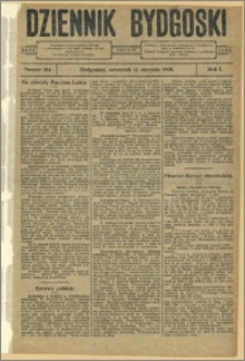 Dziennik Bydgoski, 1908.08.13, R.1, nr 184