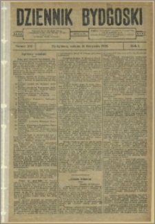 Dziennik Bydgoski, 1908.11.21, R.1, nr 267