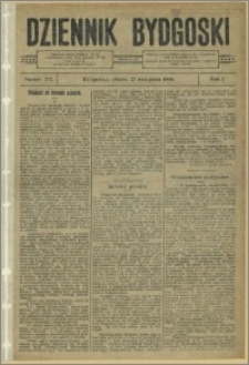 Dziennik Bydgoski, 1908.11.27, R.1, nr 272