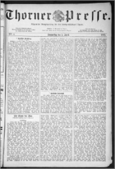 Thorner Presse 1883, Nro. 4