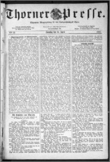 Thorner Presse 1883, Nro. 13