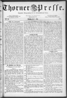 Thorner Presse 1883, Nro. 25