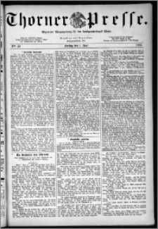 Thorner Presse 1883, Nro. 50