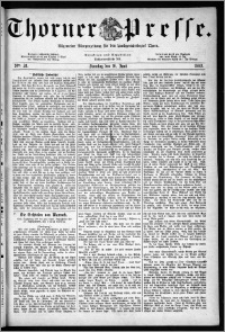 Thorner Presse 1883, Nro. 58