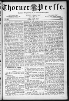 Thorner Presse 1883, Nro. 62