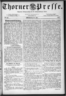 Thorner Presse 1883, Nro. 66