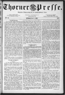 Thorner Presse 1883, Nro. 72