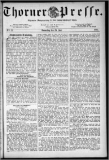 Thorner Presse 1883, Nro. 73