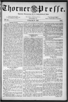 Thorner Presse 1883, Nro. 74