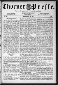 Thorner Presse 1883, Nro. 97