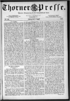 Thorner Presse 1883, Nro. 104