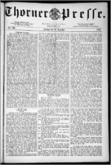 Thorner Presse 1883, Nro. 218