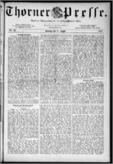 Thorner Presse 1883, Nro. 112