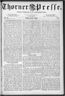 Thorner Presse 1883, Nro. 113