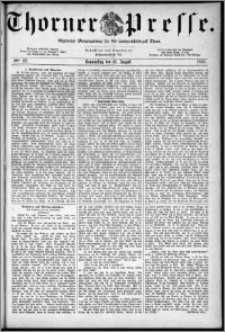 Thorner Presse 1883, Nro. 115